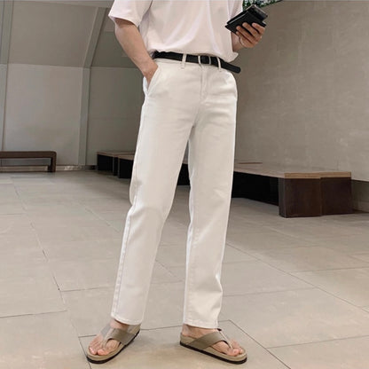 Korean Style White Jeans