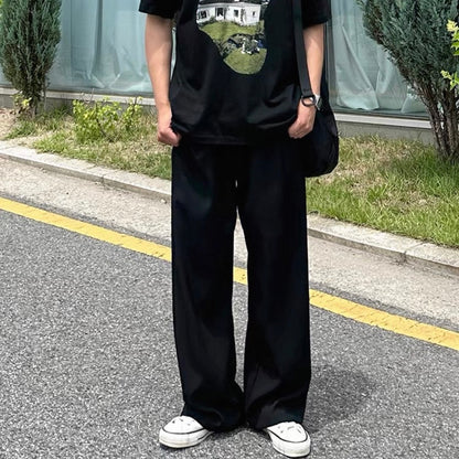 Casual Wide-Legged Pants