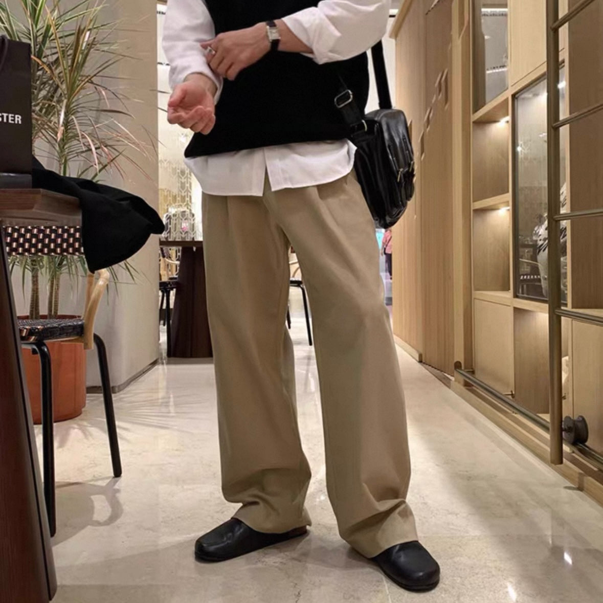 Trendy Loose Drape Pants