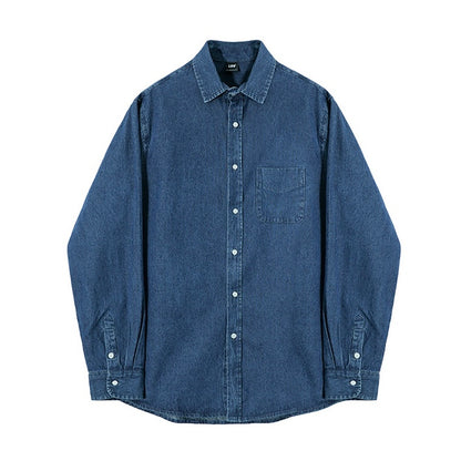 Men's Long Sleeve Denim Shirts