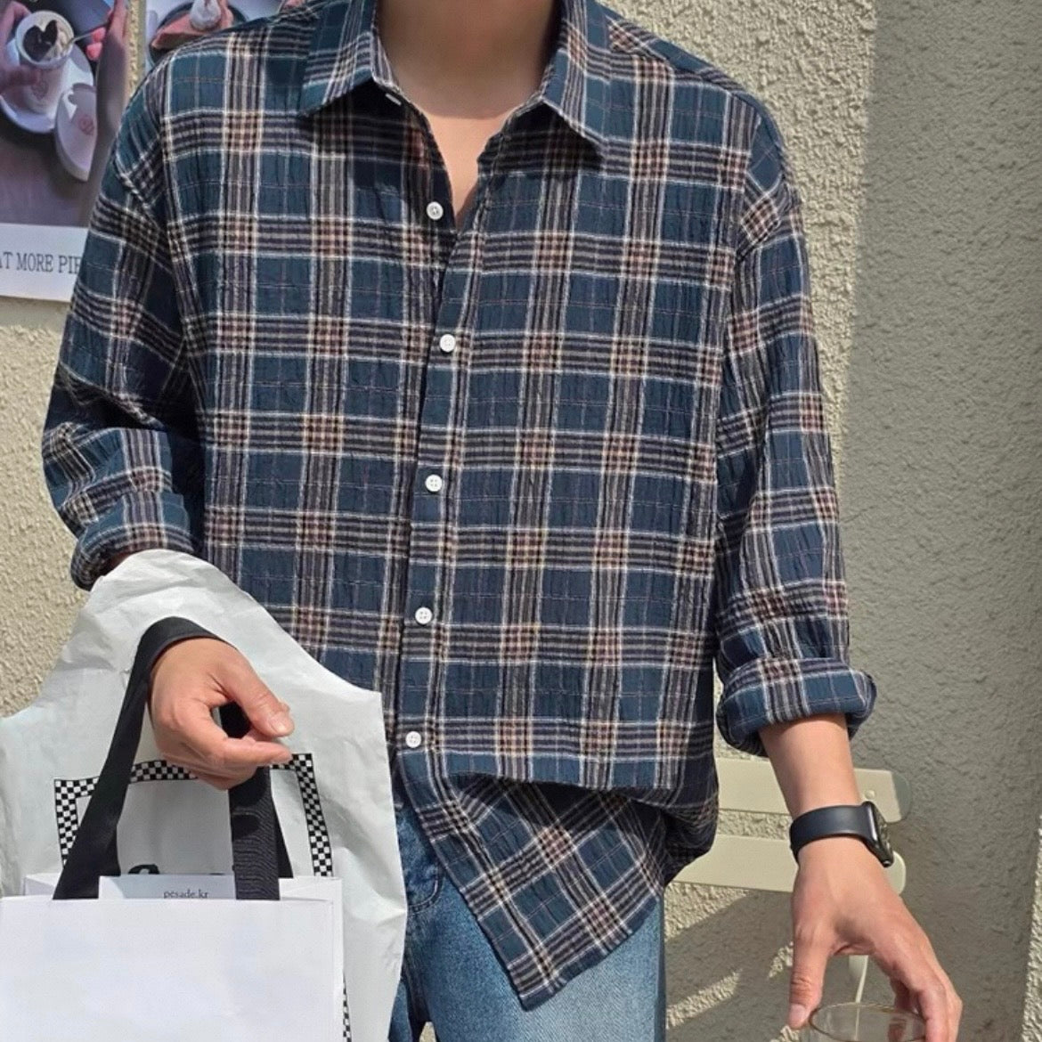 Classic Check Loose Shirt