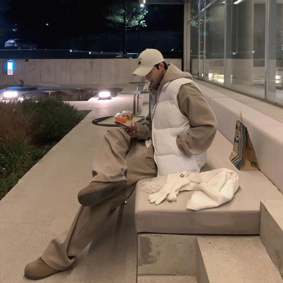 Casual Hoodie Knit Setup