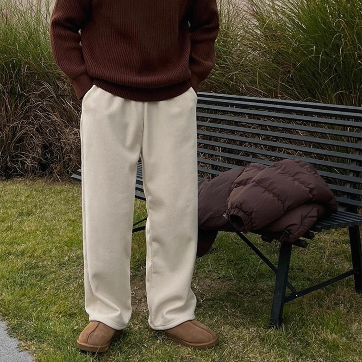 Korean Drape Casual Pants