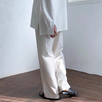 Lightweight Linen Wide-Leg Pants