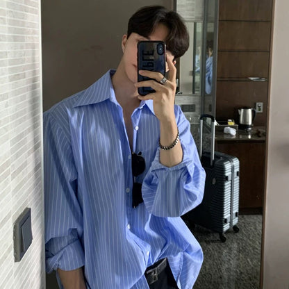 Korean Trend Stripe Shirts