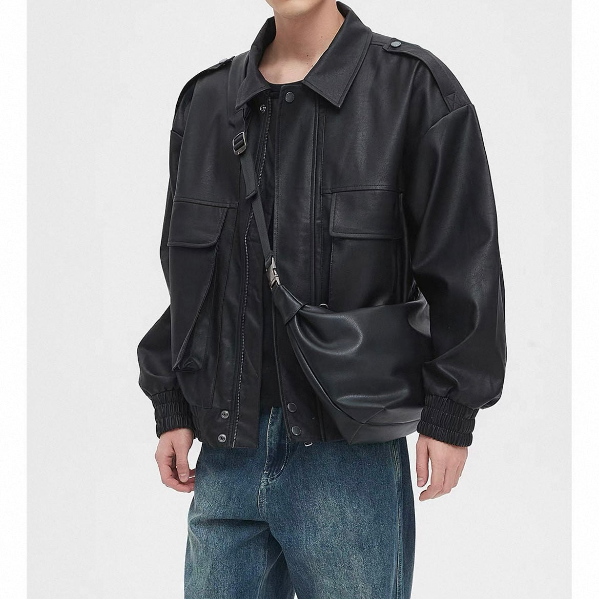 Casual Dumpling Crossbody Bag