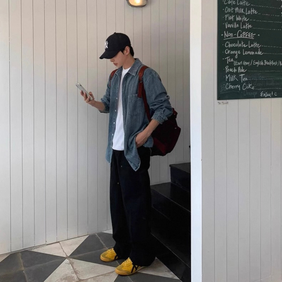 Retro Loose Fit Work Pants