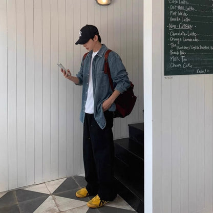 Retro Loose Fit Work Pants