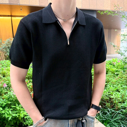 Breezy Knit Short-Sleeve Shirt