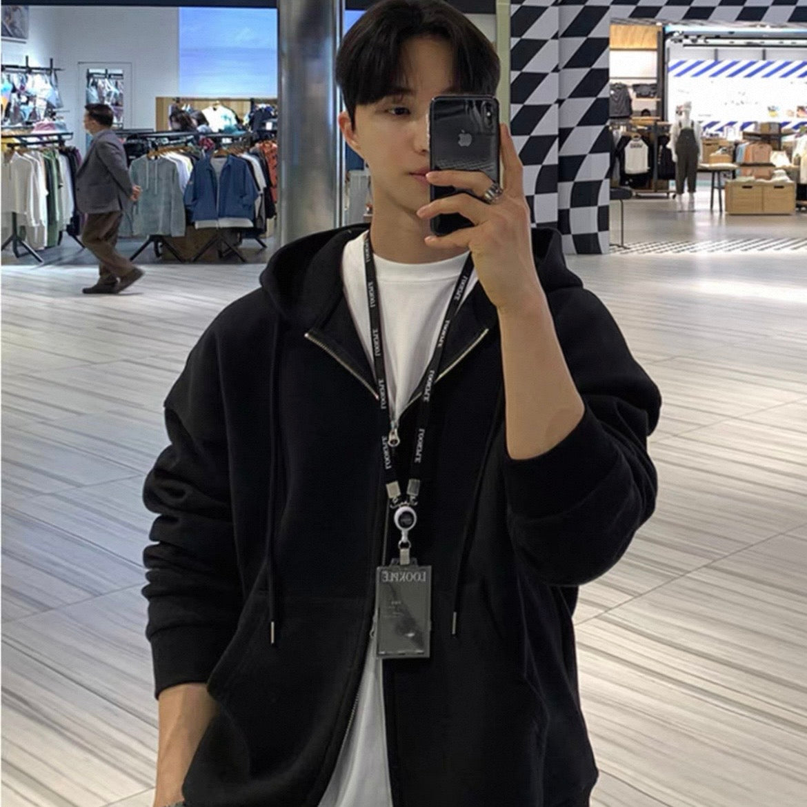 Hooded Cardigan Setup