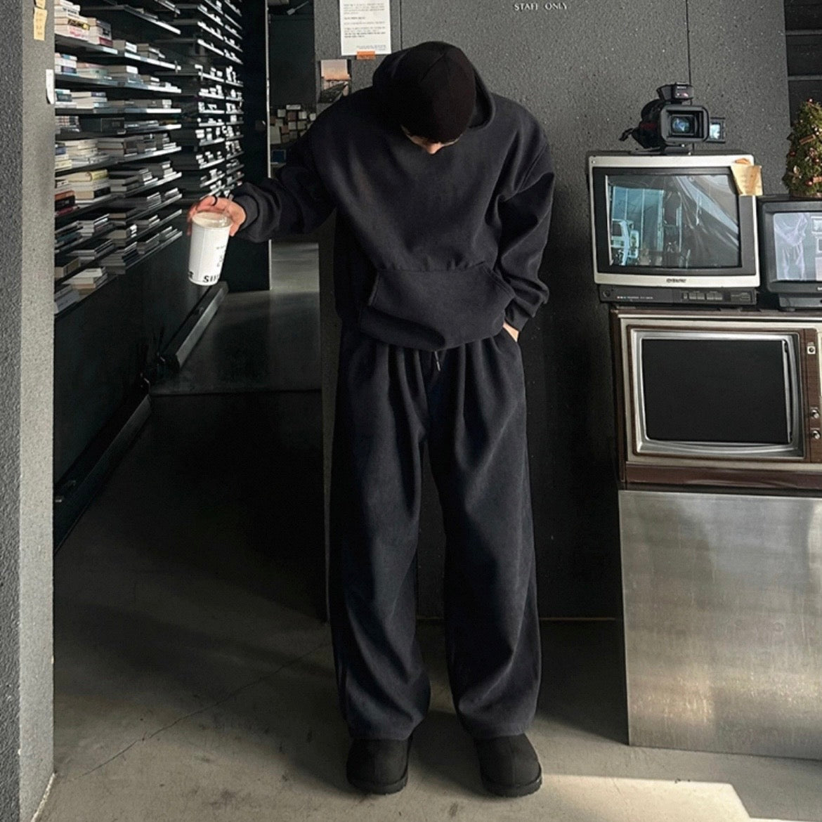 Retro Hooded Sweat Setup