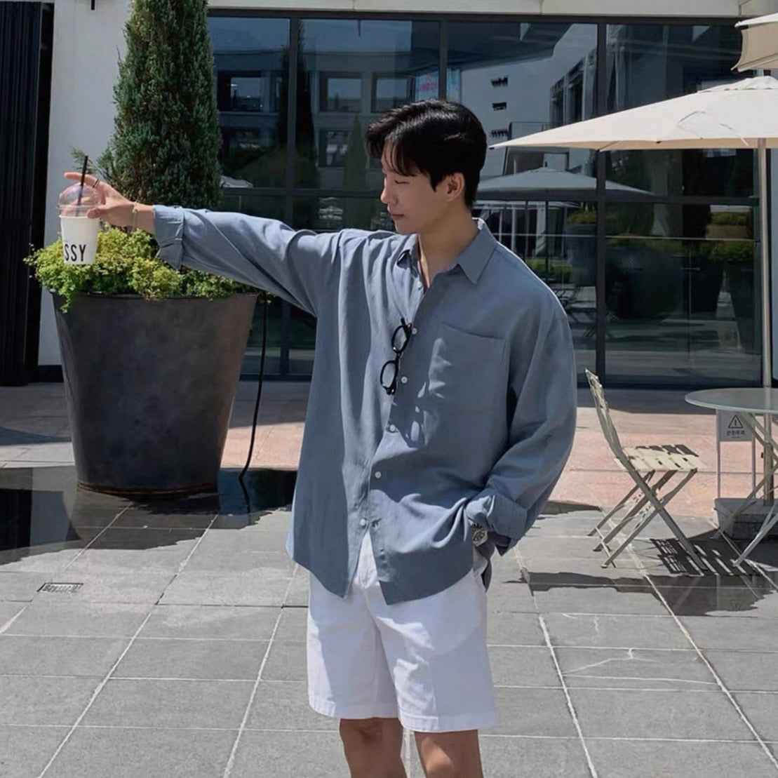 Drape Relaxed Pocket Shirt