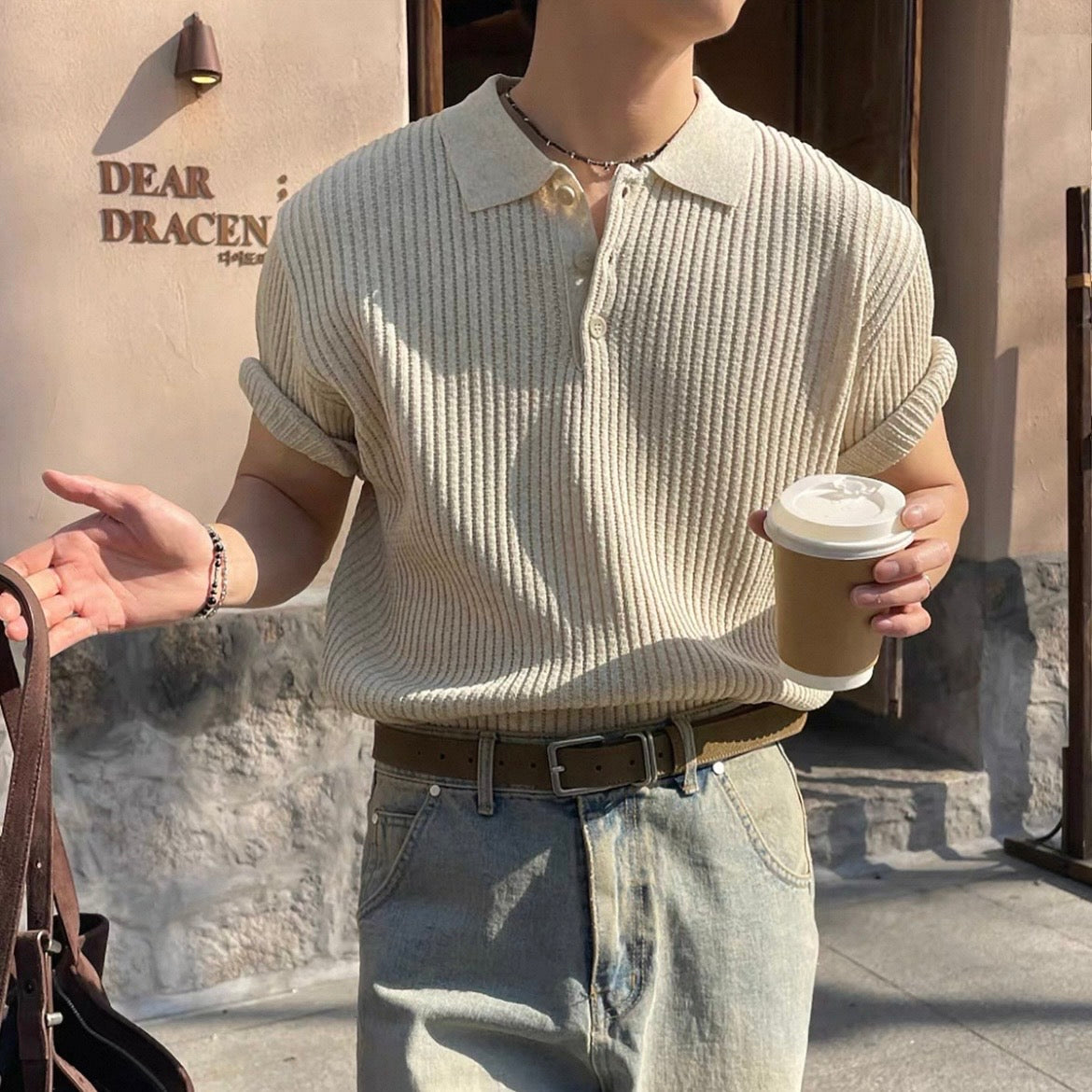 Cool Ice Silk Polo T-Shirt