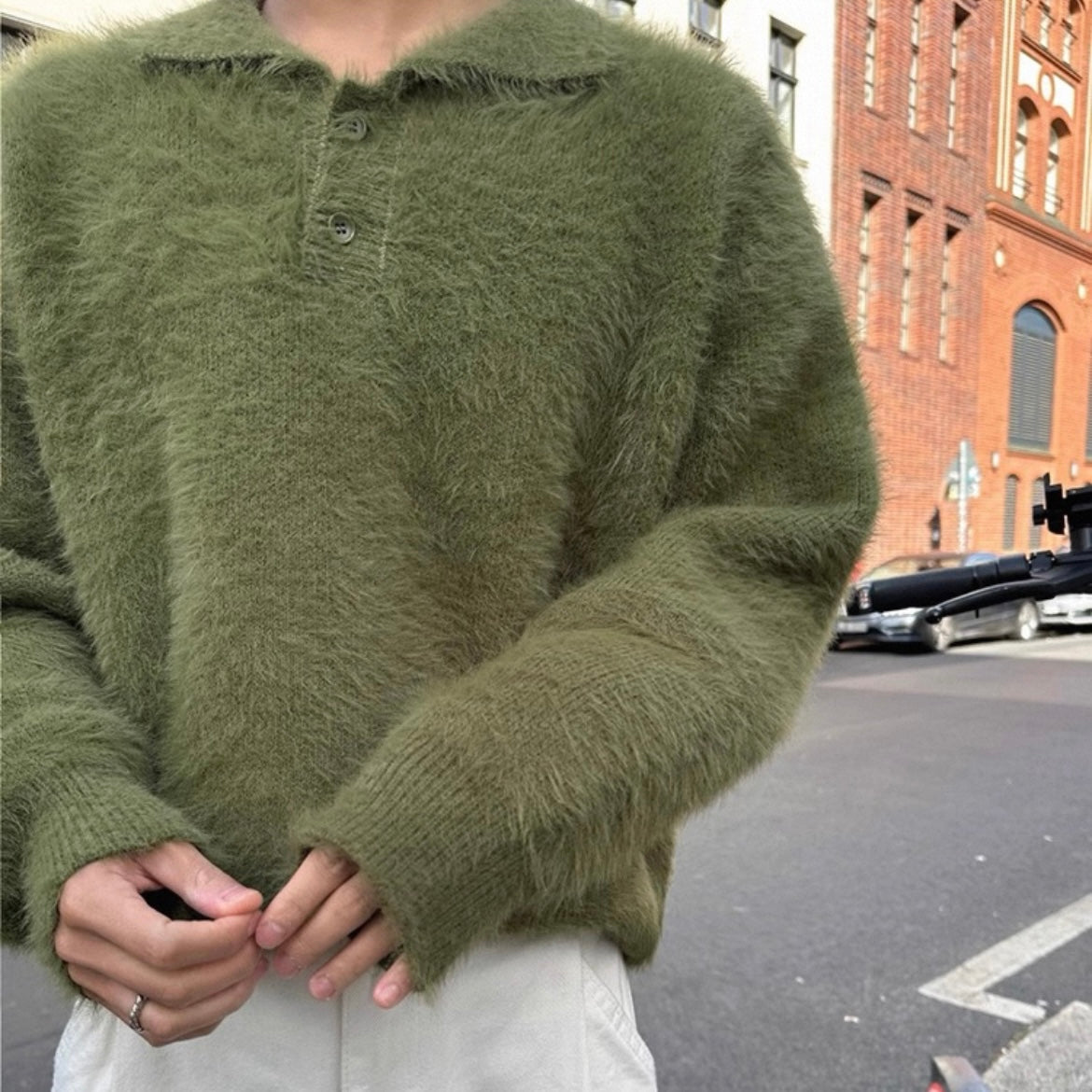 Loose Knit Sweater for Men