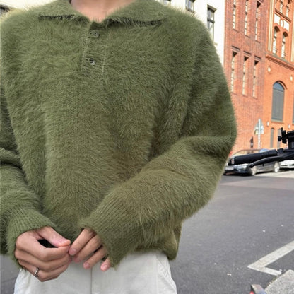 Loose Knit Sweater for Men