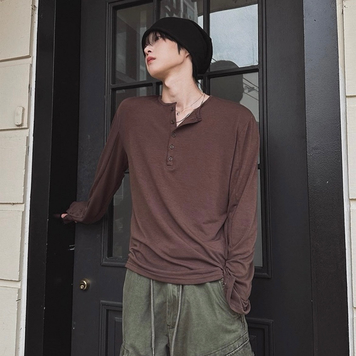 Casual Long-Sleeve T-Shirt