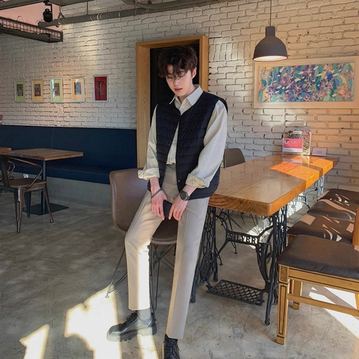 Korean Style Corduroy Shirt