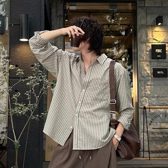 Daily Stripe Relaxed Shirt