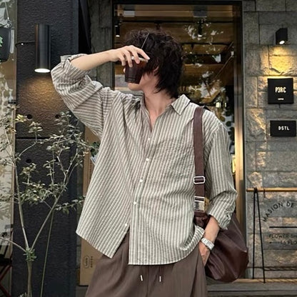 Daily Stripe Relaxed Shirt