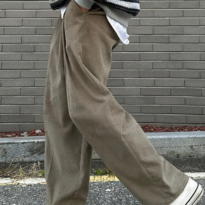 Casual Wide-Leg Pants