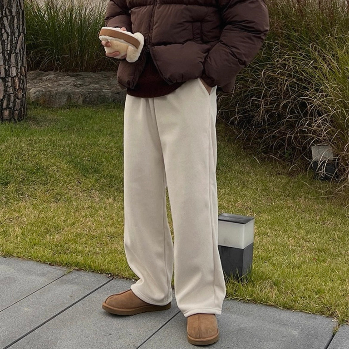 Korean Drape Casual Pants