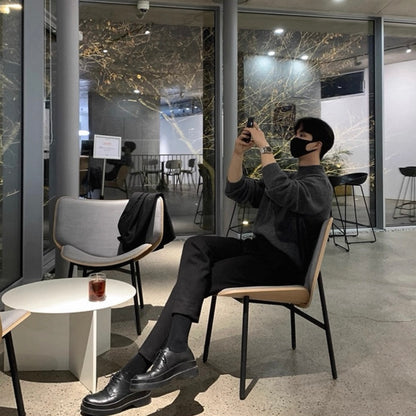 Men's Knit Turtleneck Sweater