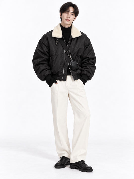 Lambswool Oversized Jacket