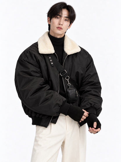 Lambswool Oversized Jacket