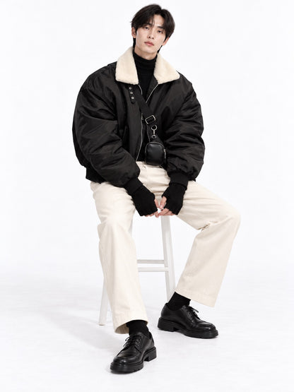 Lambswool Oversized Jacket