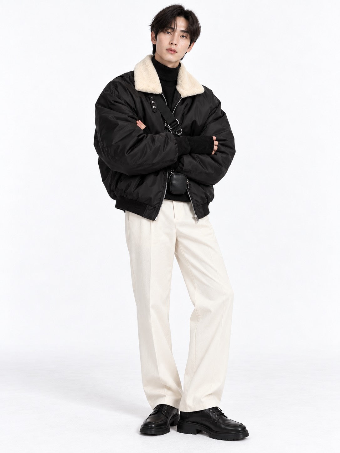 Lambswool Oversized Jacket