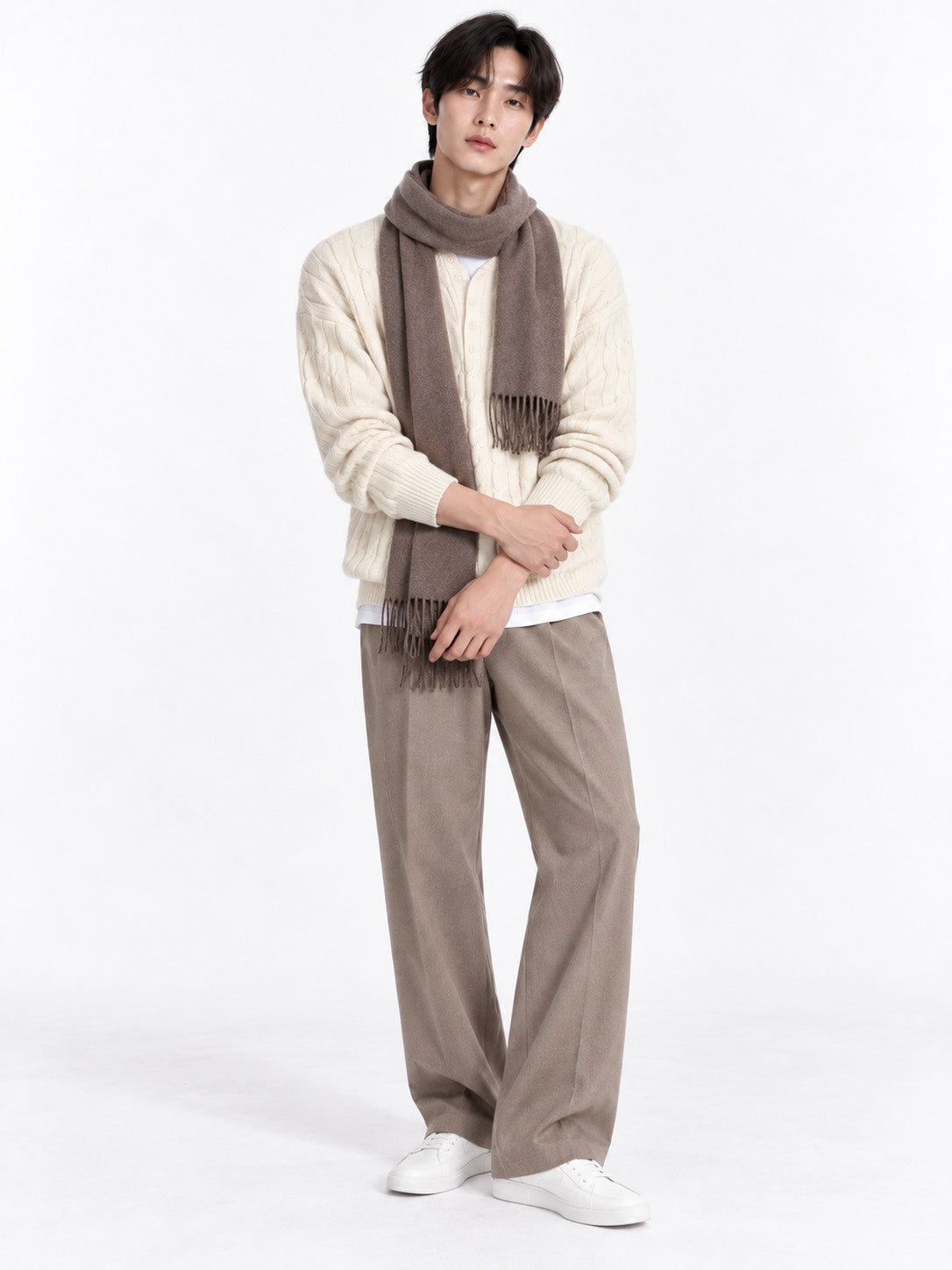 Classic Twisted Knit Sweater