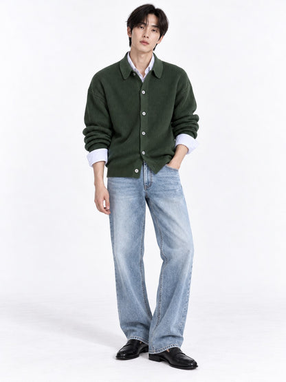 Casual loose simple cardigan