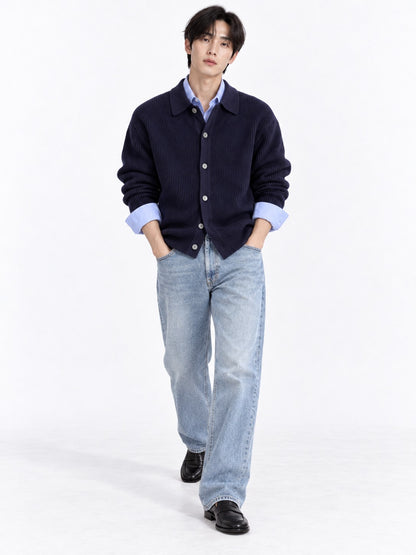 Casual loose simple cardigan