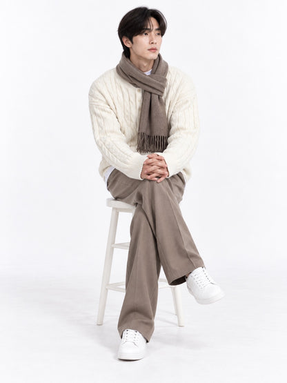 Classic Twisted Knit Sweater
