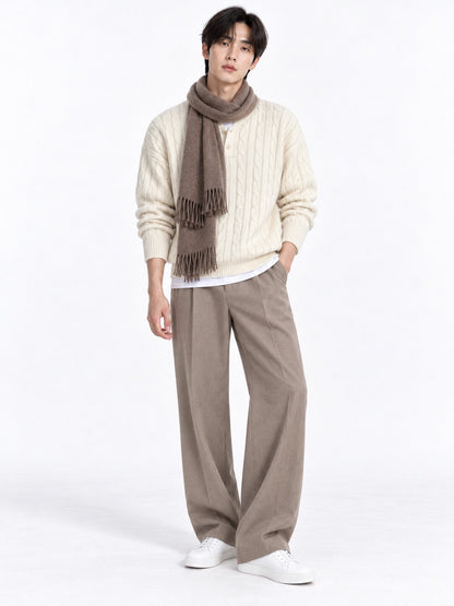 Classic Twisted Knit Sweater