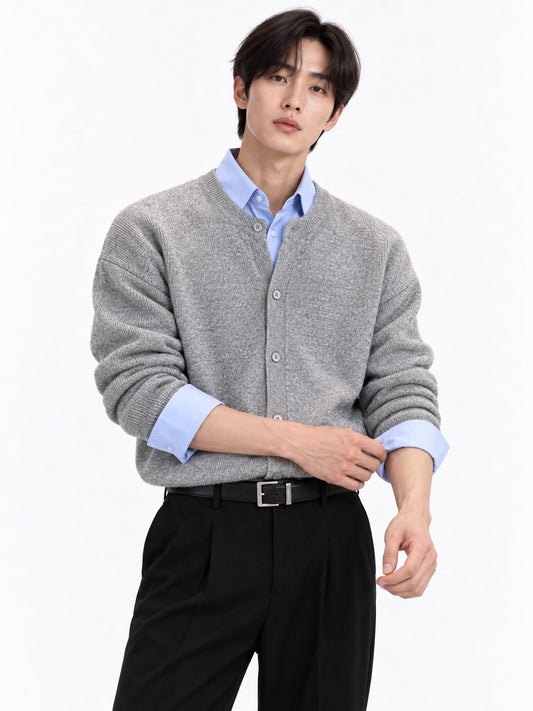 Korean Trend Casual Cardigan