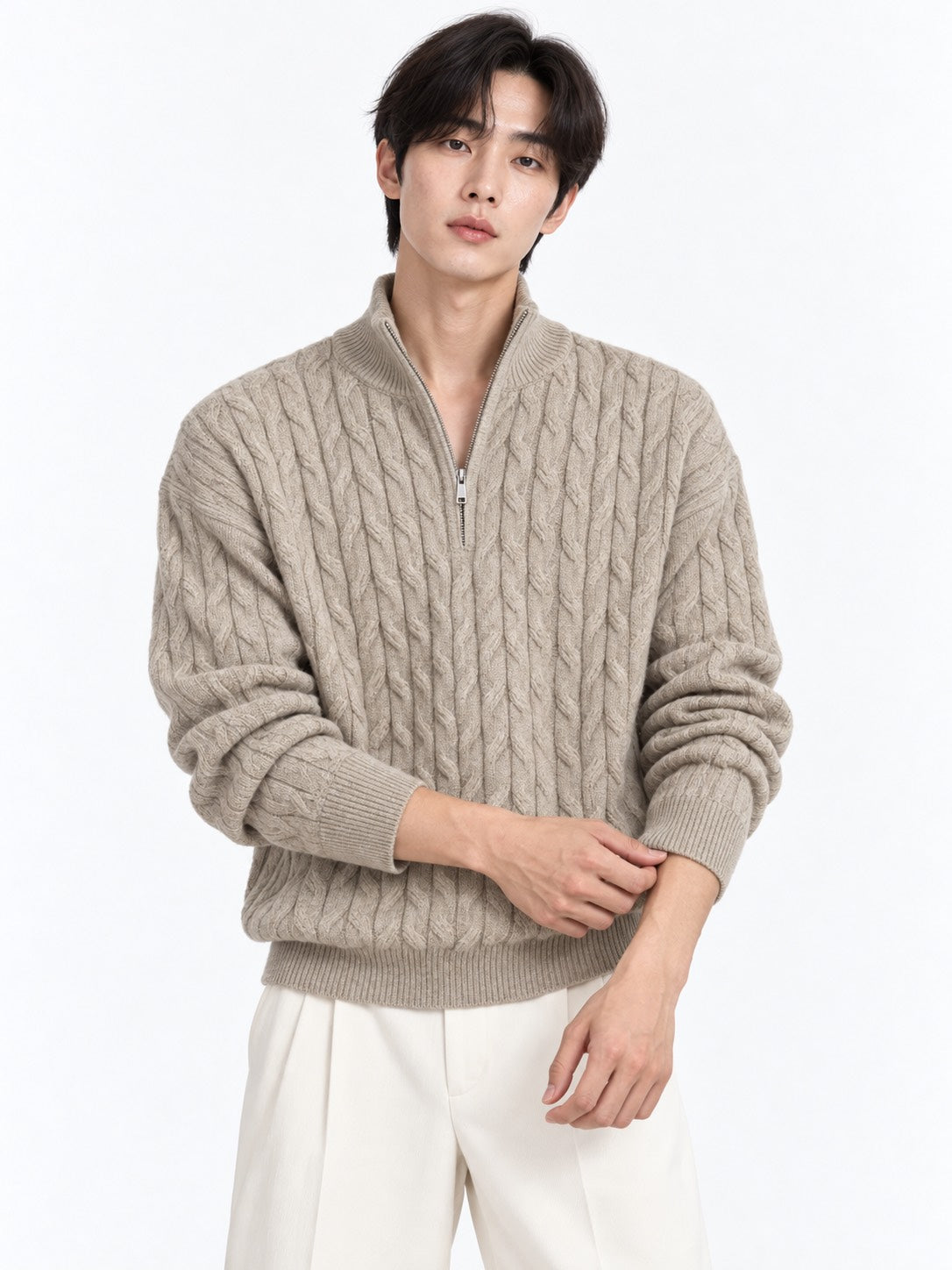 Twist Half Zip