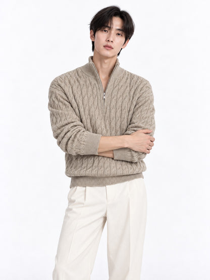Twist Half Zip