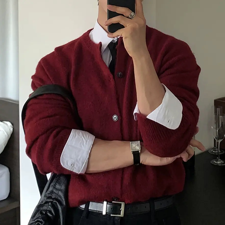 Retro Mohair Cardigan